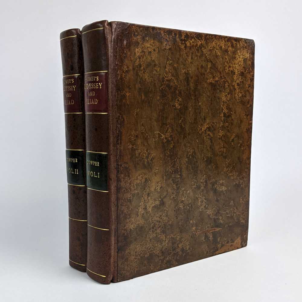 Homer; W. Cowper - The Iliad and Odyssey of Homer (2 Volumes)