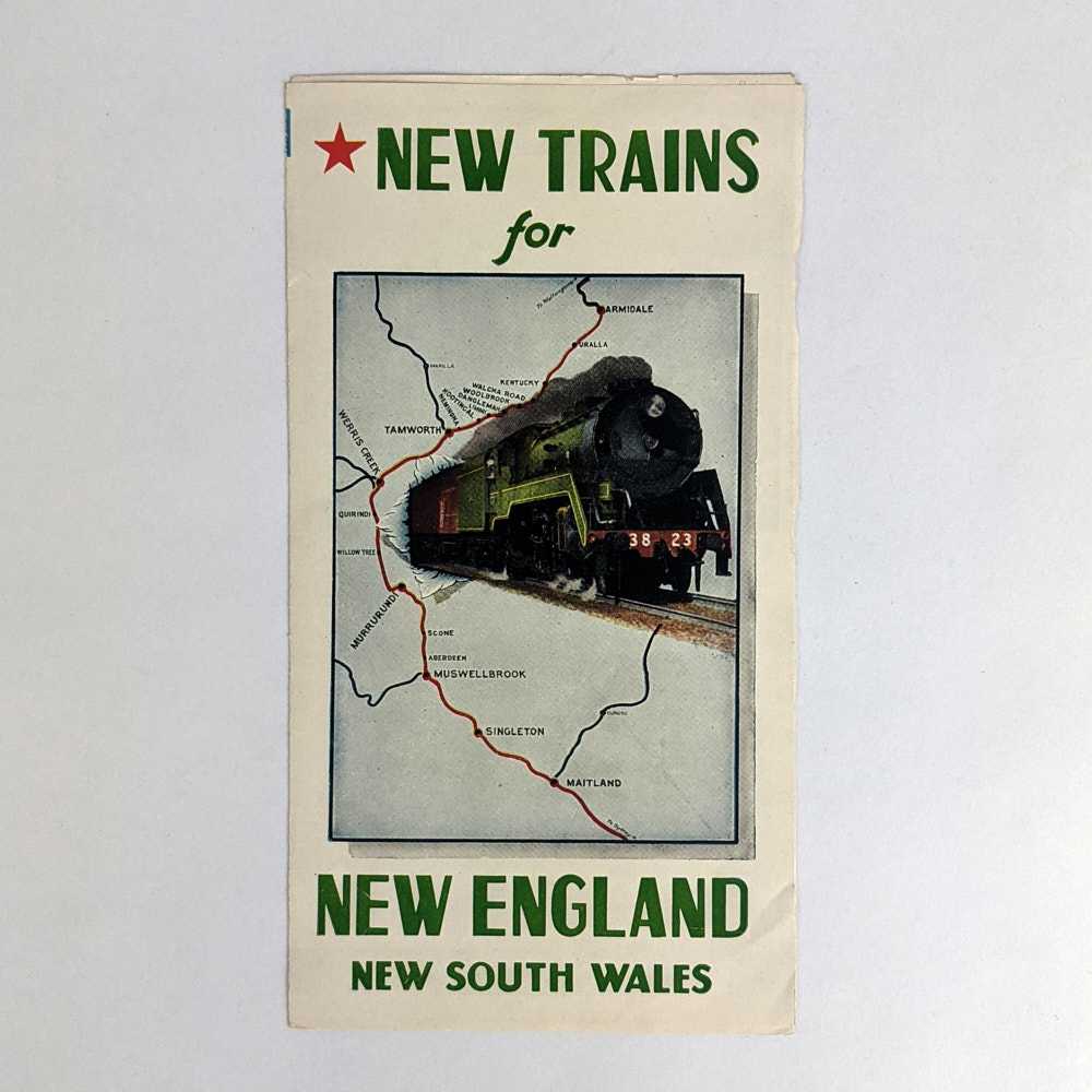The Department of Railways - New Trains for New England, New South Wales