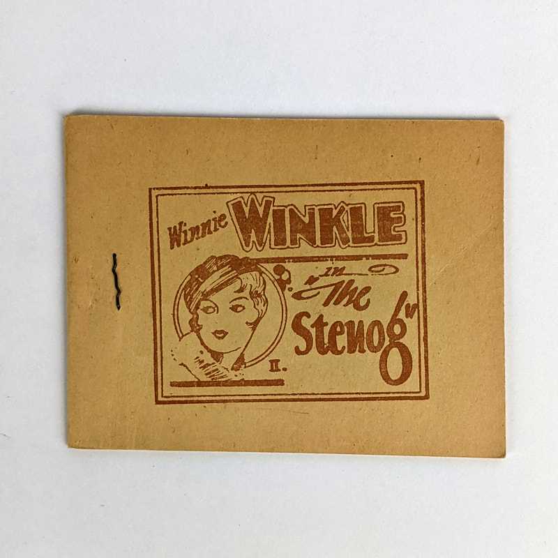 [TIJUANA BIBLE] - Winnie Winkle in The Stenog