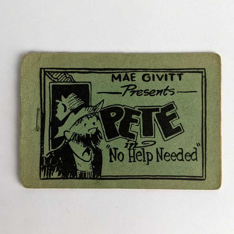 [TIJUANA BIBLE] - Mae Givitt Presents Pete in No Help Needed