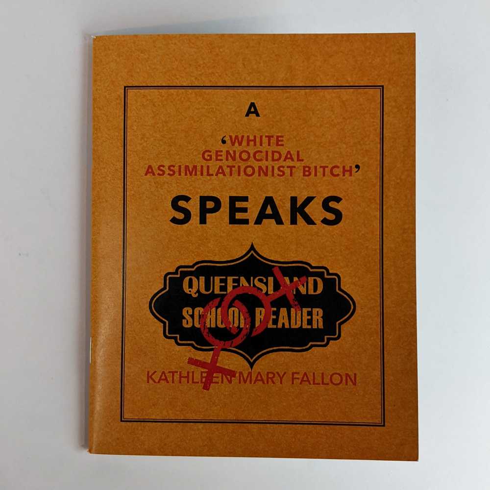 Kathleen Mary Fallon - A White Genocidal Assimilationist Bitch Speaks