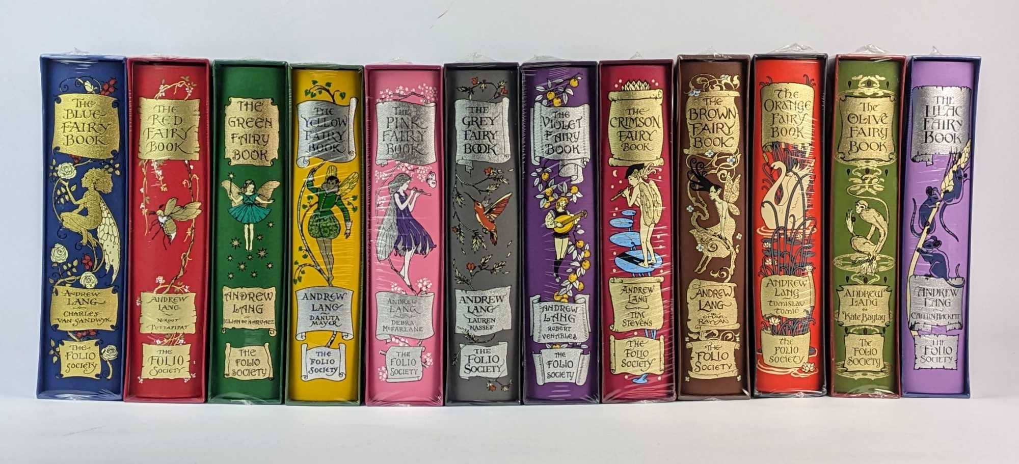 Andrew Lang - The [Rainbow] Fairy Books (12 Volumes)