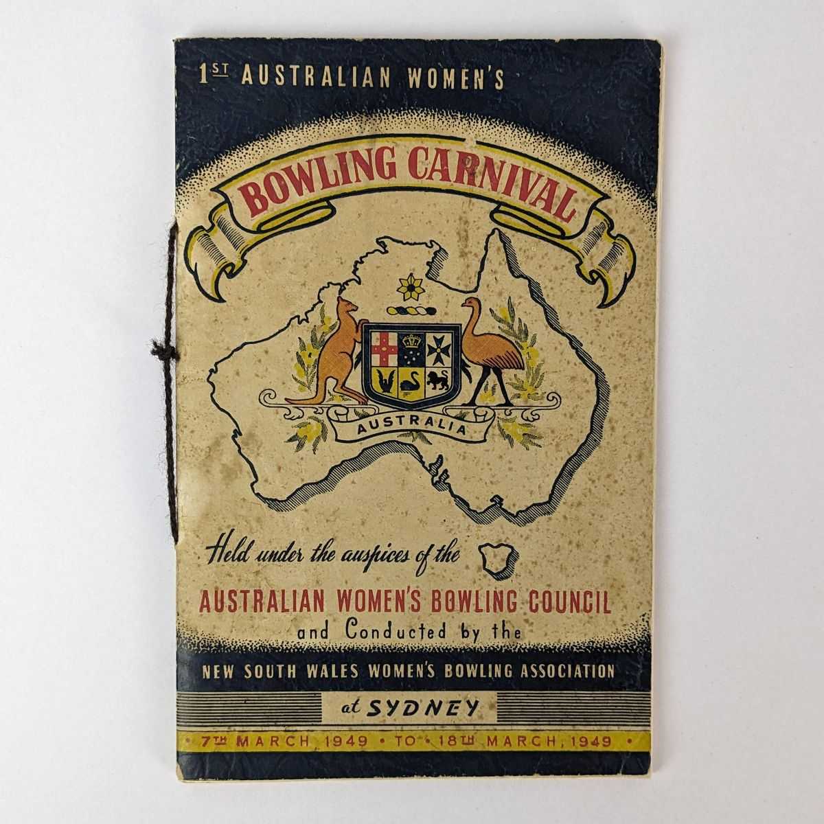 New South Wales Women's Bowling Association - First Australian Women's Bowling Carnival