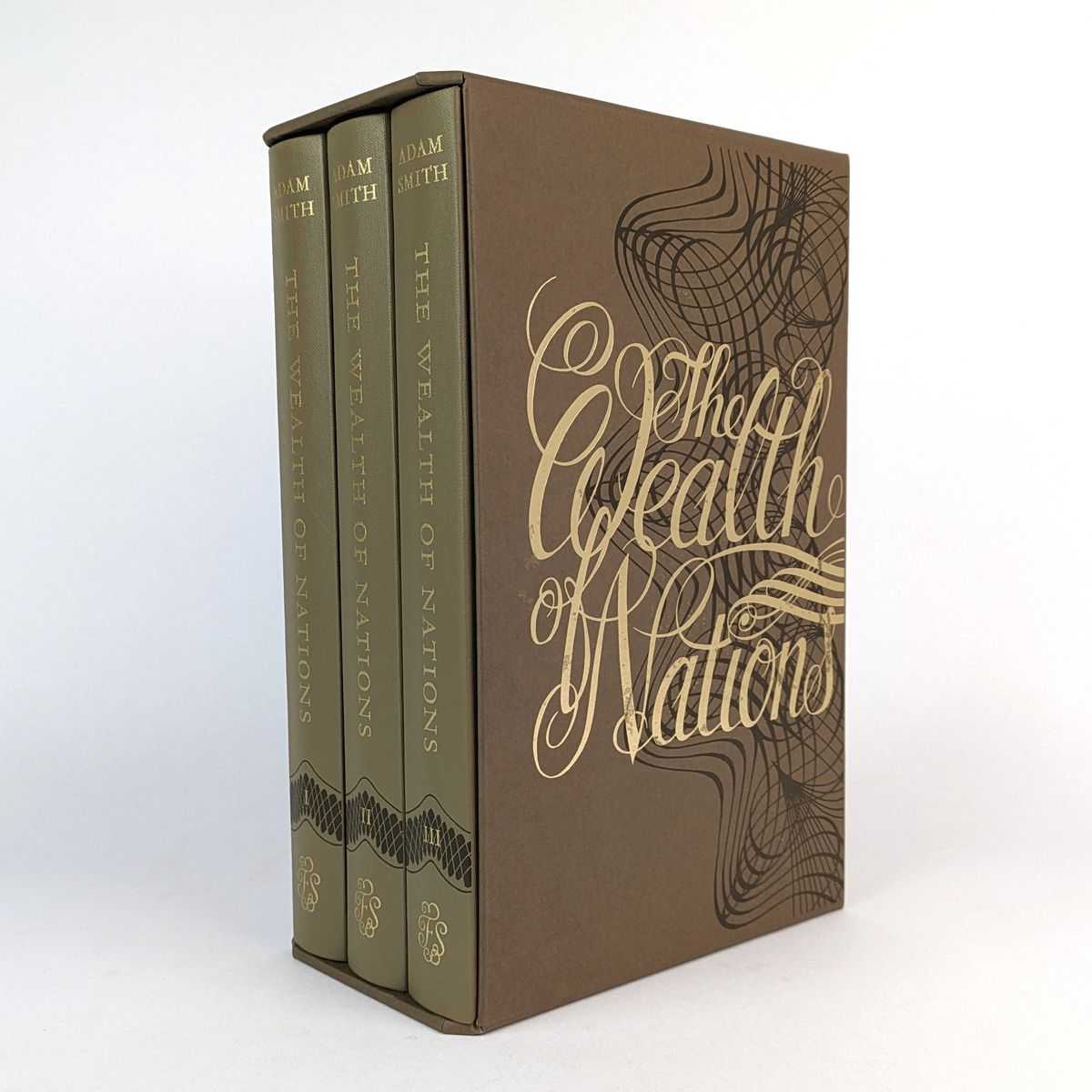 Adam Smith - An Inquiry into the Nature and Causes of The Wealth of Nations (3 Volumes)
