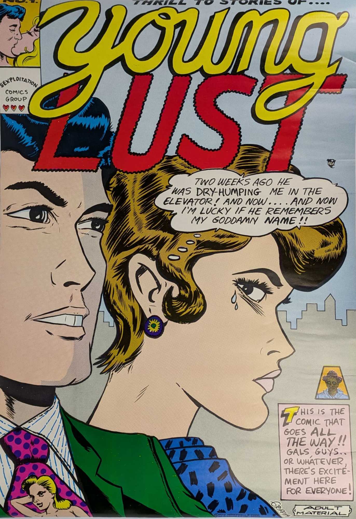 Bill Griffith - Young Lust No. 1 Poster