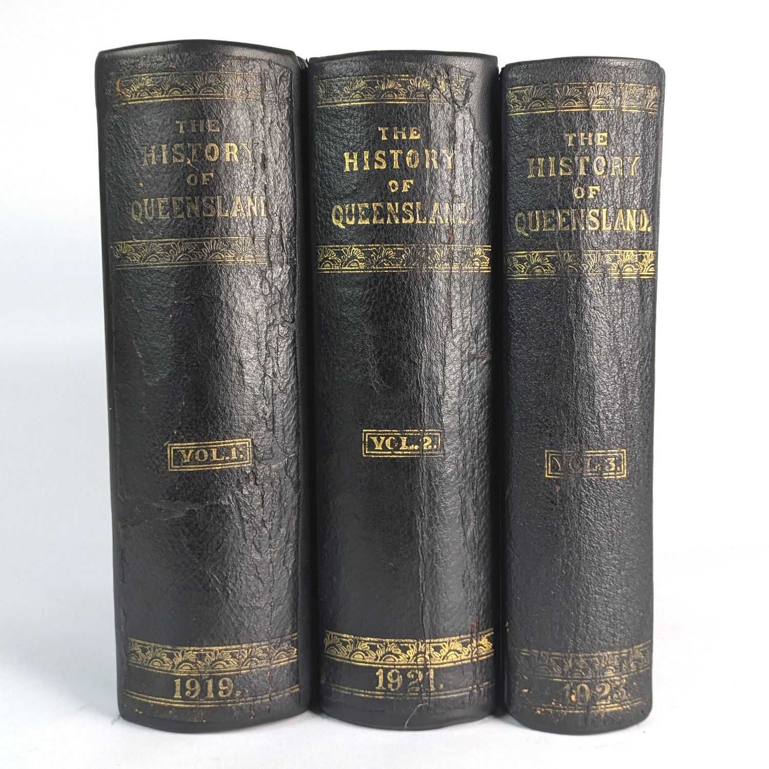 Matt. J. Fox; Phillip Champion de Crespigny; Ernest Sando Emerson; Andrew Grant; G. G. Swann - The History of Queensland: Its People and Industries (3 Volumes)