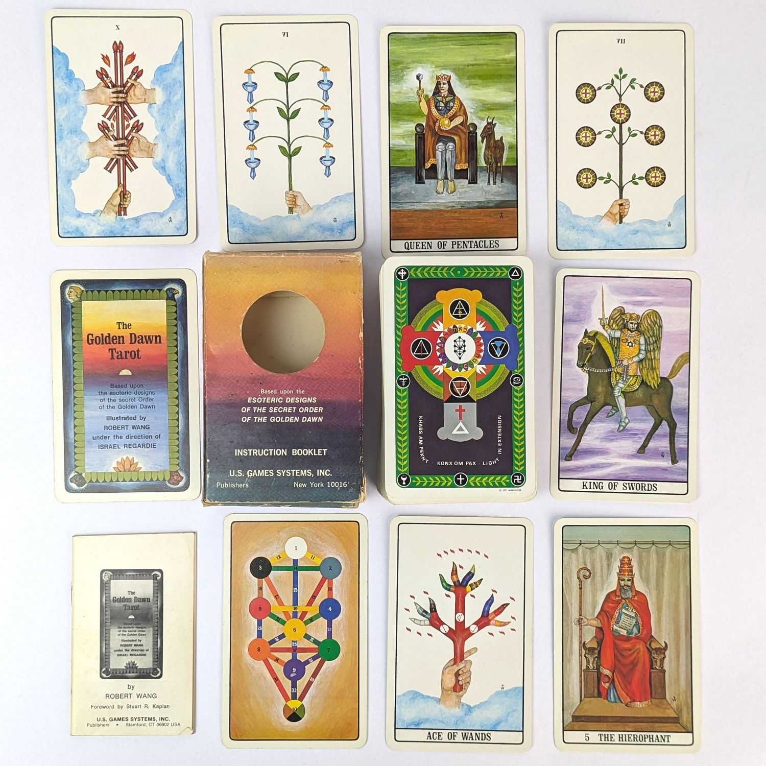Robert Wang; Israel Regadie - The Golden Dawn Tarot Deck