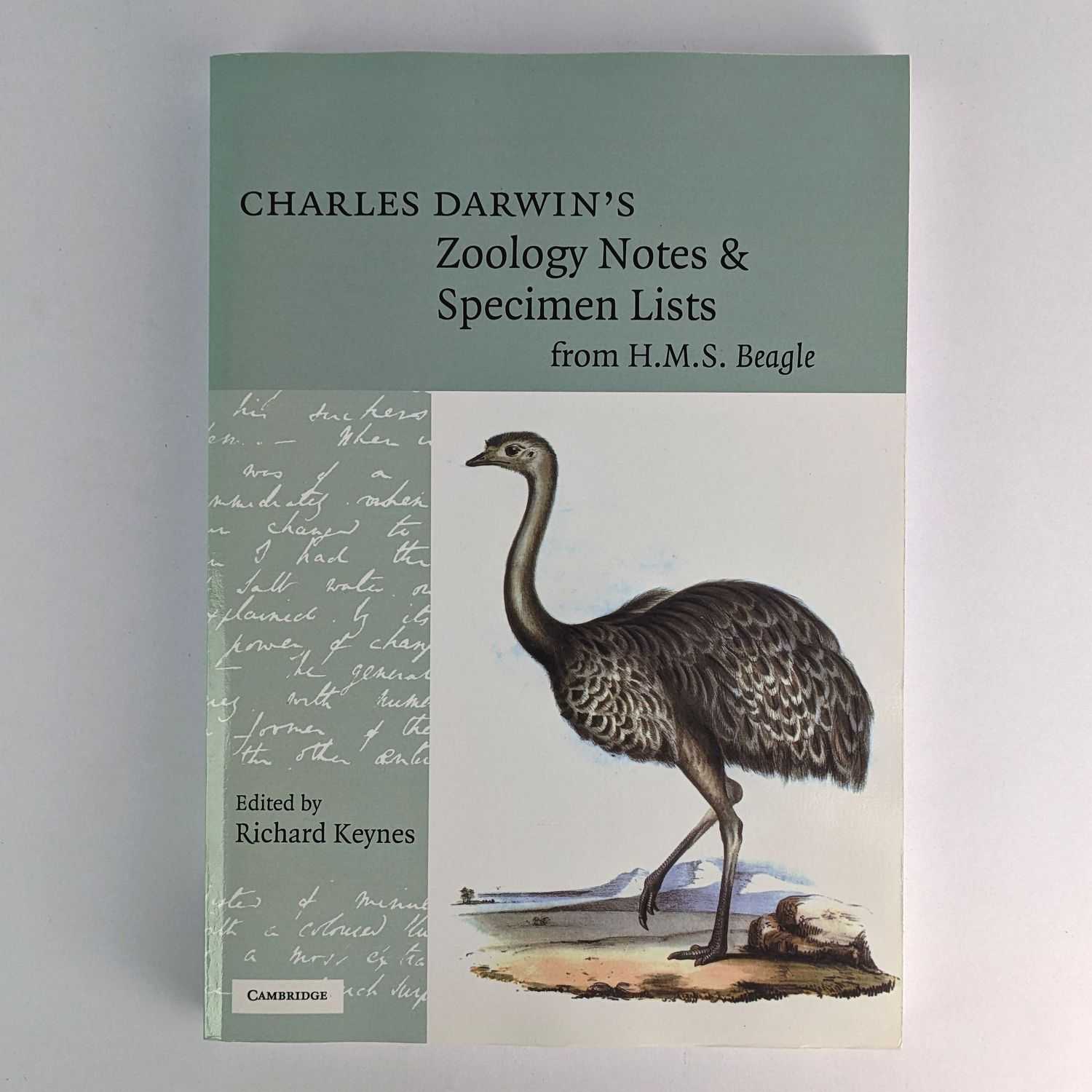 Charles Darwin; Richard Keynes - Charles Darwin's Zoology Notes & Specimen Lists from H.M.S. Beagle