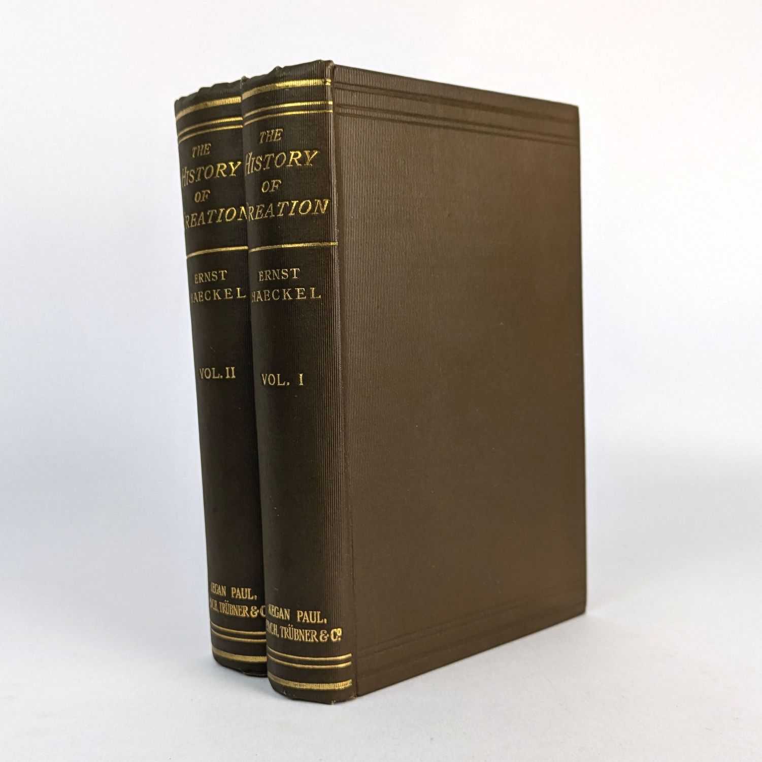 Ernst Haeckel - The History of Creation (2 Volumes)