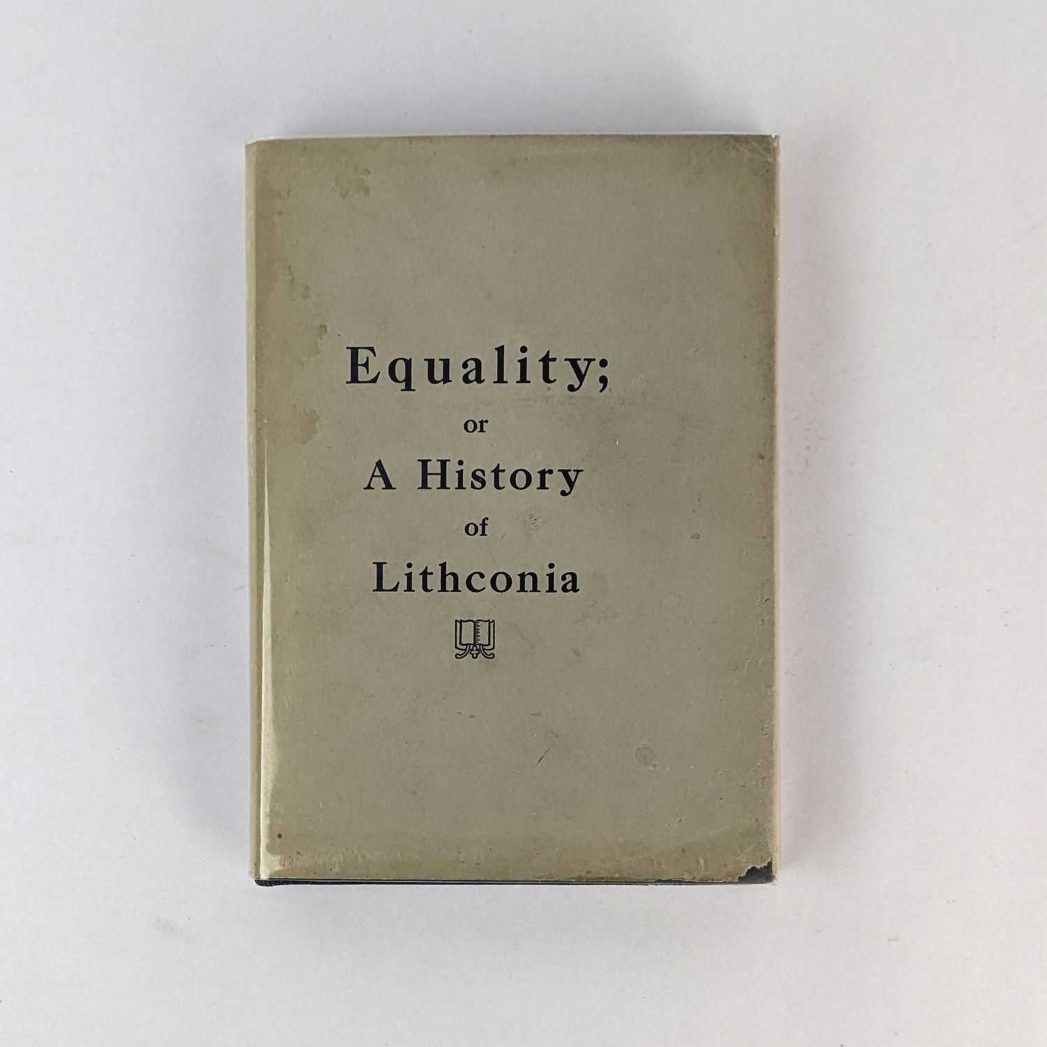 [James Reynolds] - Equality; or A History of Lithconia