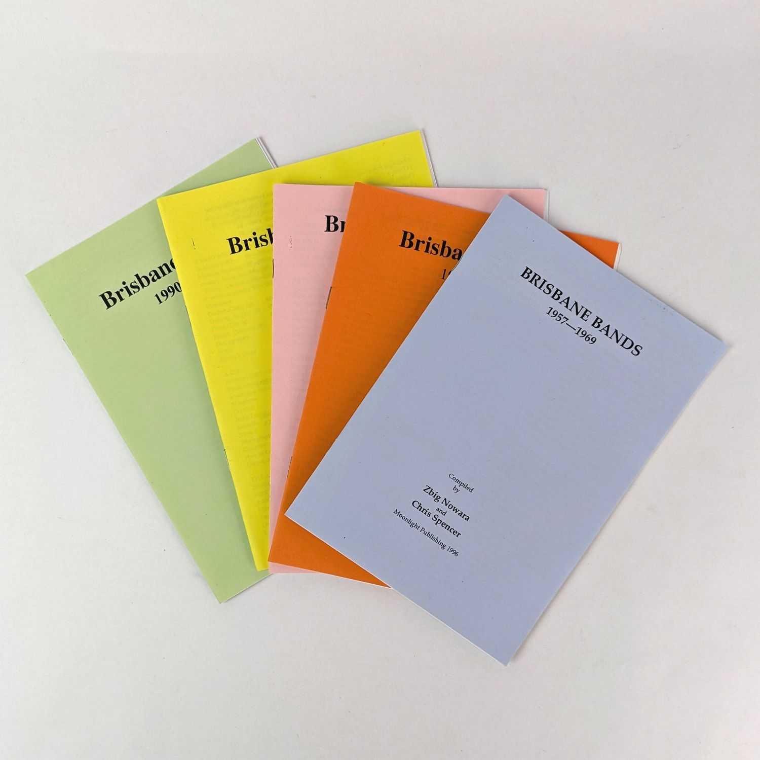 Zbig Nowara; Chris Spencer - Brisbane Bands, 1957-1994 (5 Volumes)