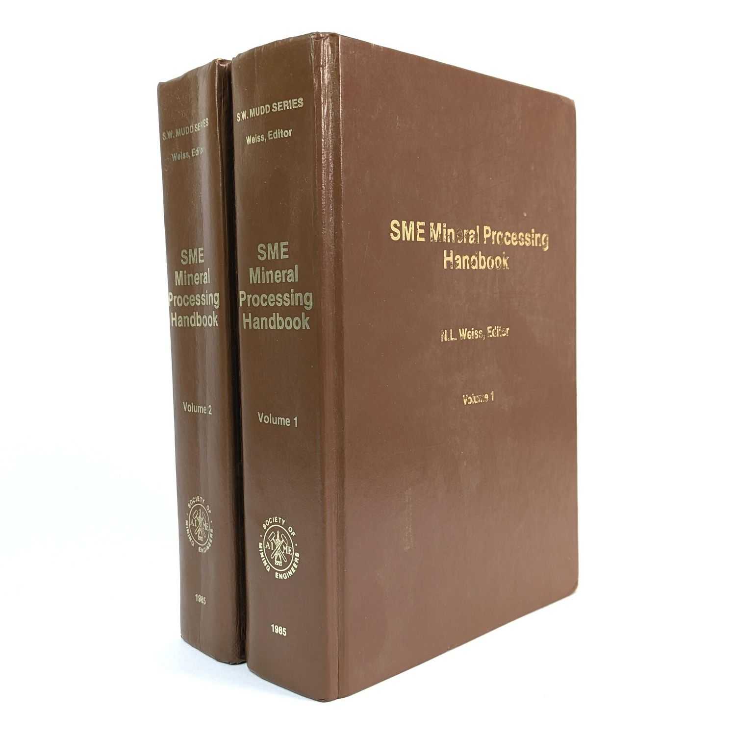 Norman L. Weiss - SME Mineral Processing Handbook (2 Volumes)