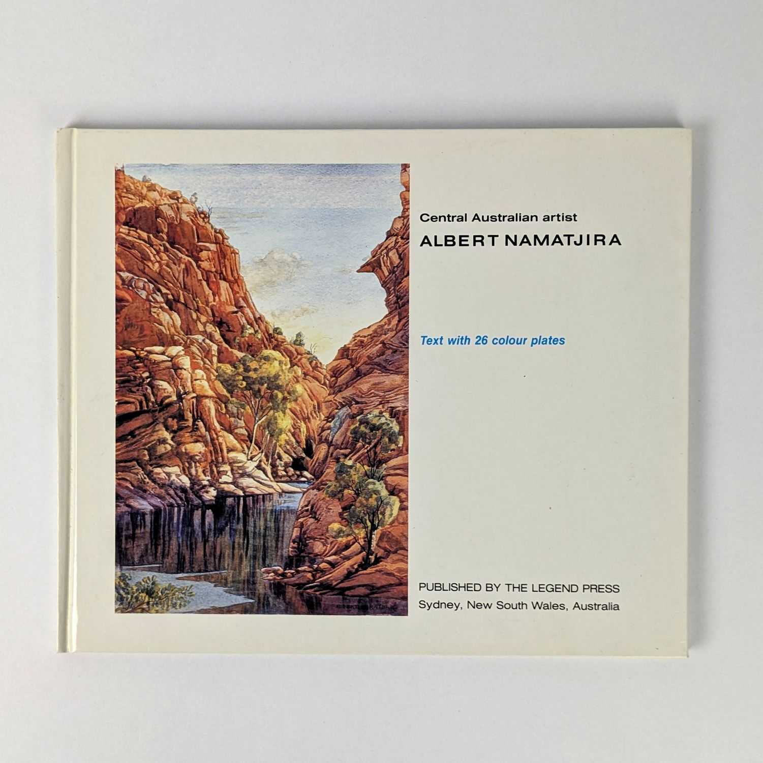 John Brackenreg; Albert Namatjira - Central Australian Artist Albert Namatjira