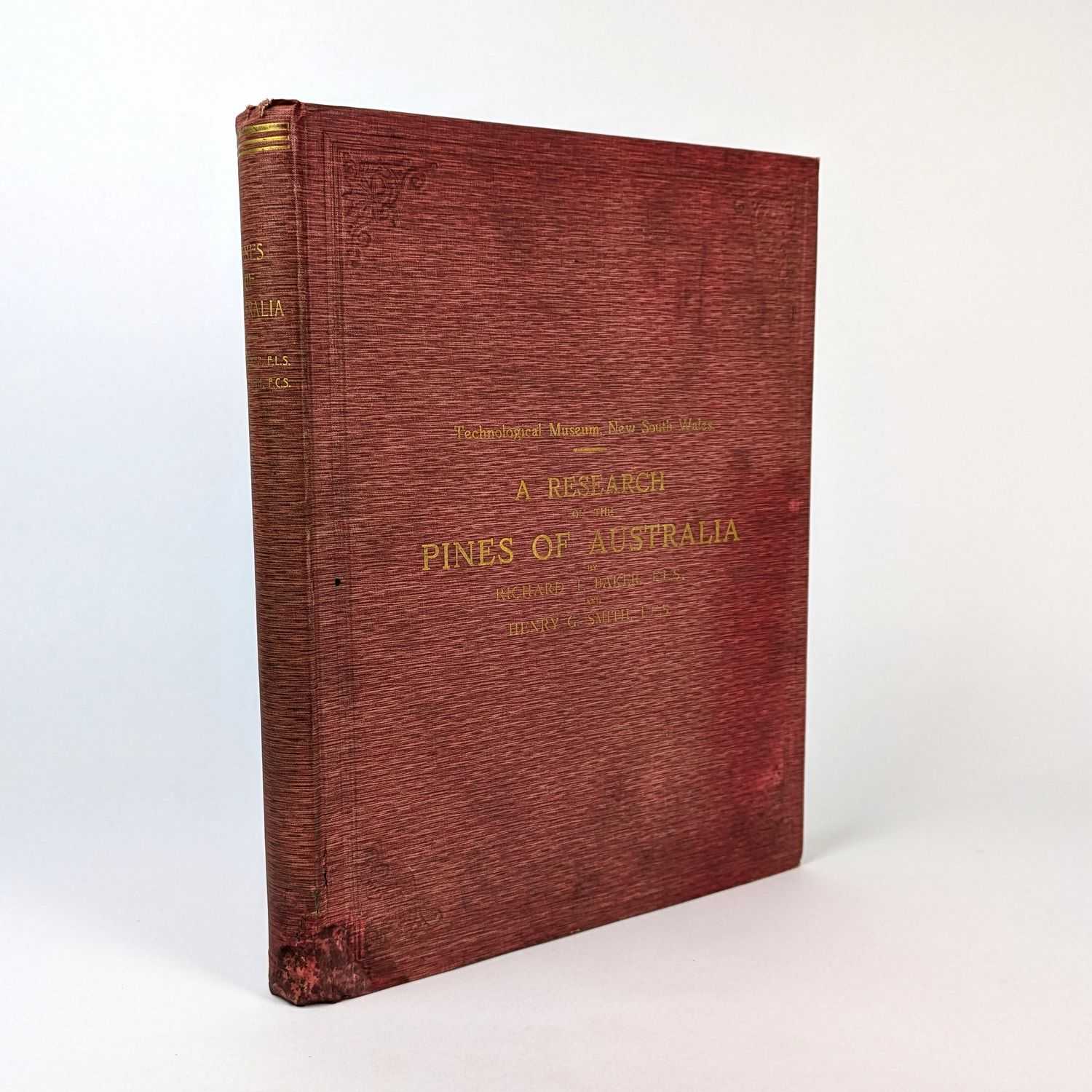Richard T. Baker; Henry G. Smith - A Research on the Pines of Australia