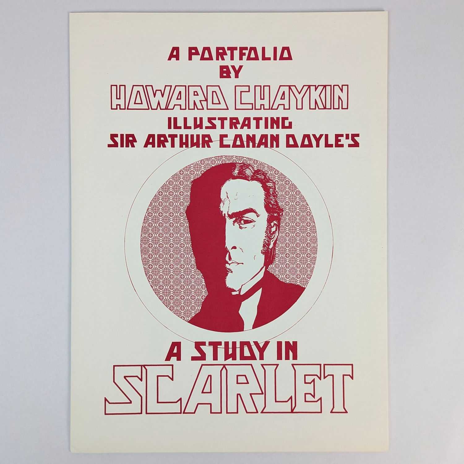 Howard Chaykin - A Portfolio by Howard Chaykin Illustrating Sir Arthur Conan Doyle's A Study in Scarlet