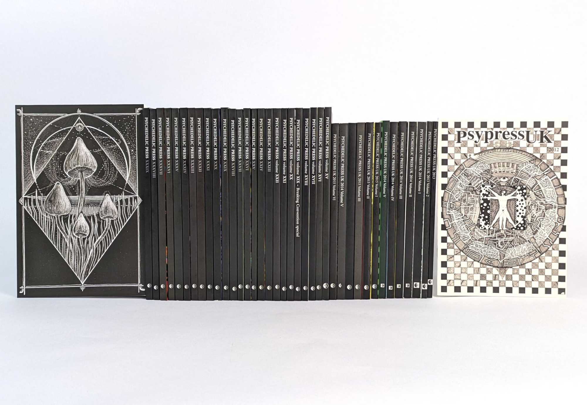 Robert Dickens; Nikki Wyrd - Psychedelic Press (Complete Set, 40 Volumes)