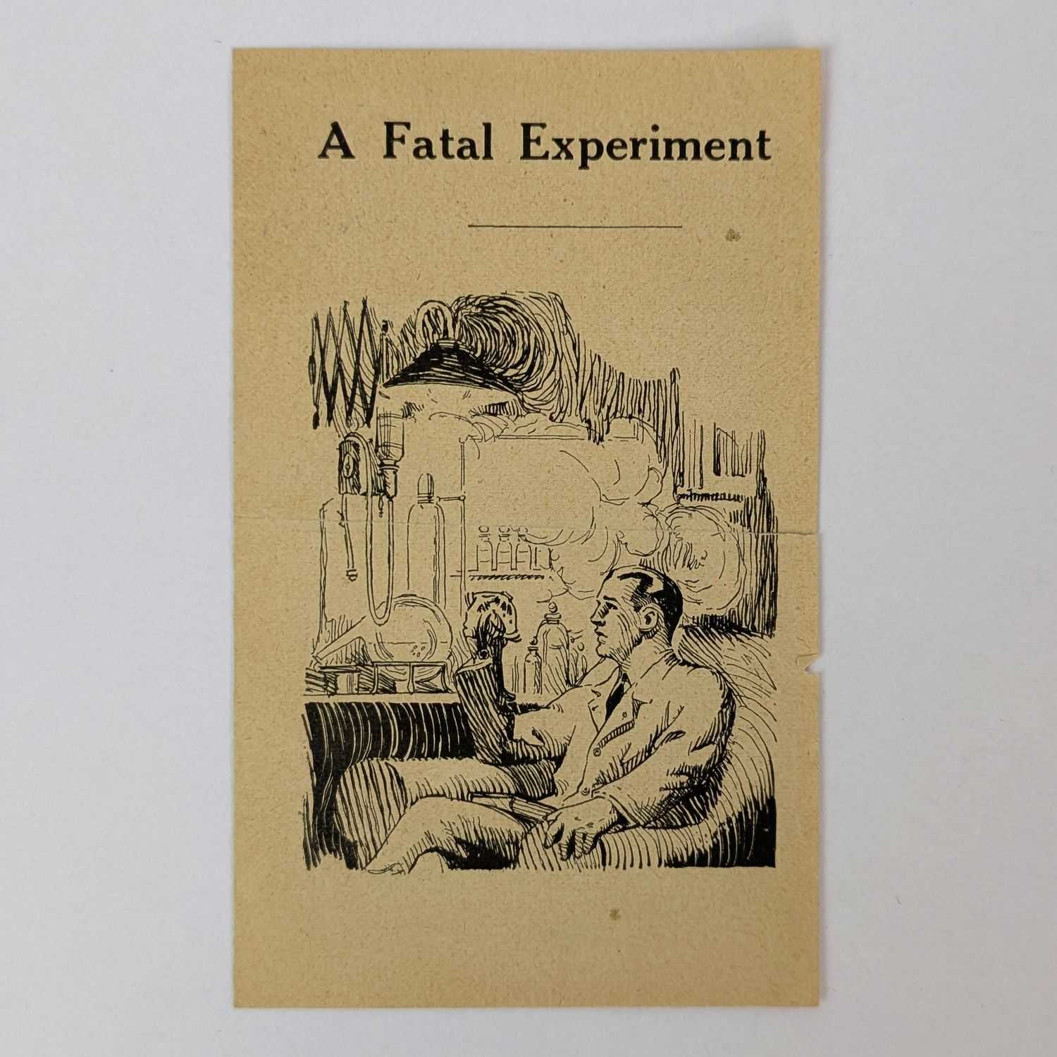 Tom M. Olson - A Fatal Experiment