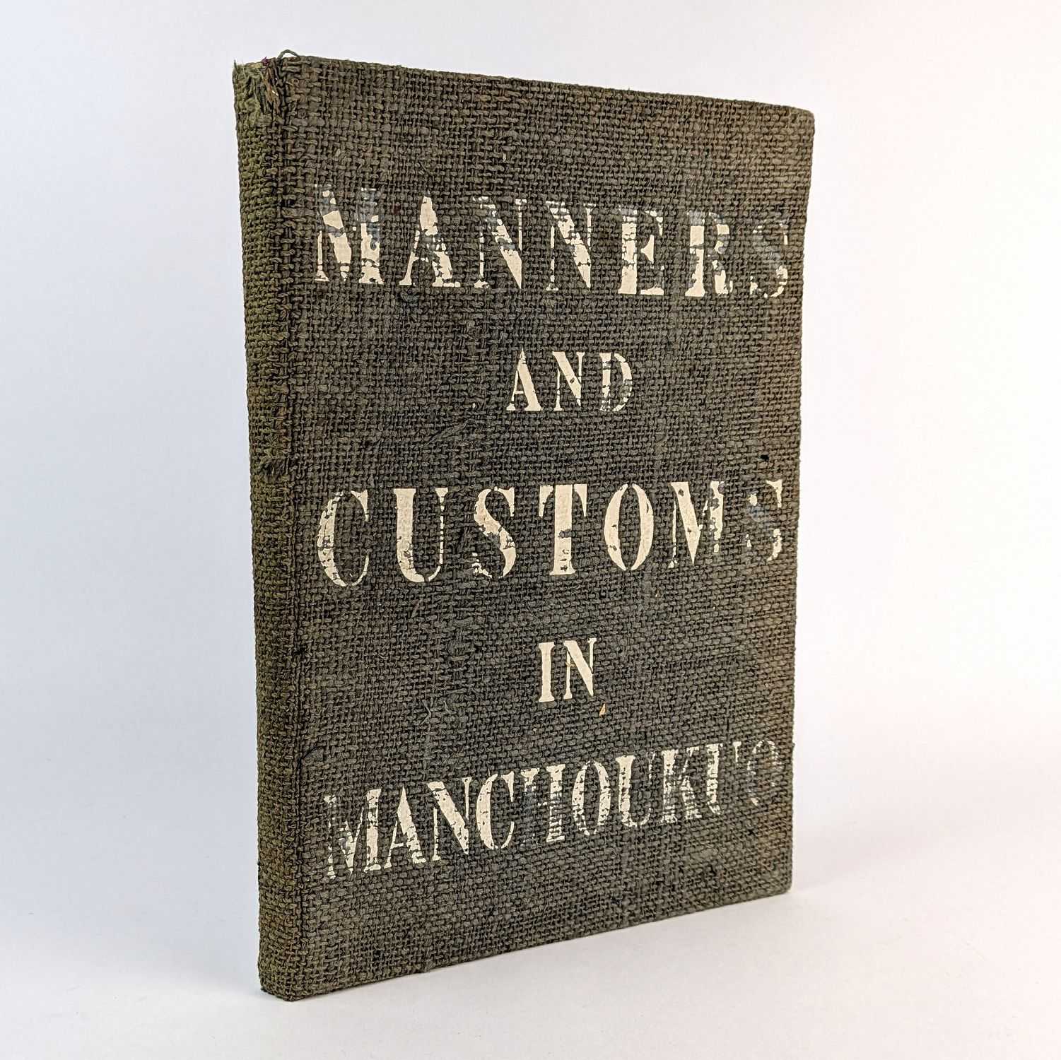 Masatoshi Kobayashi; Noboru Hidaka - Manners and Customs in Manchoukuo
