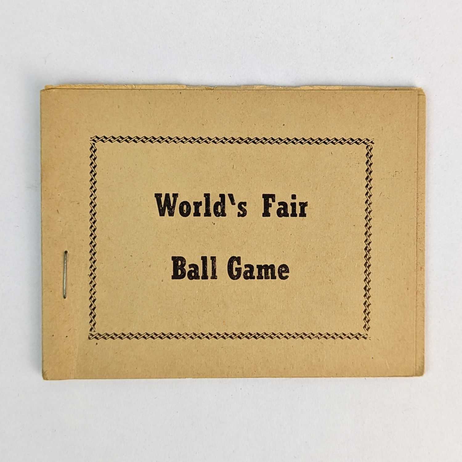 [TIJUANA BIBLE] - World's Fair Ball Game