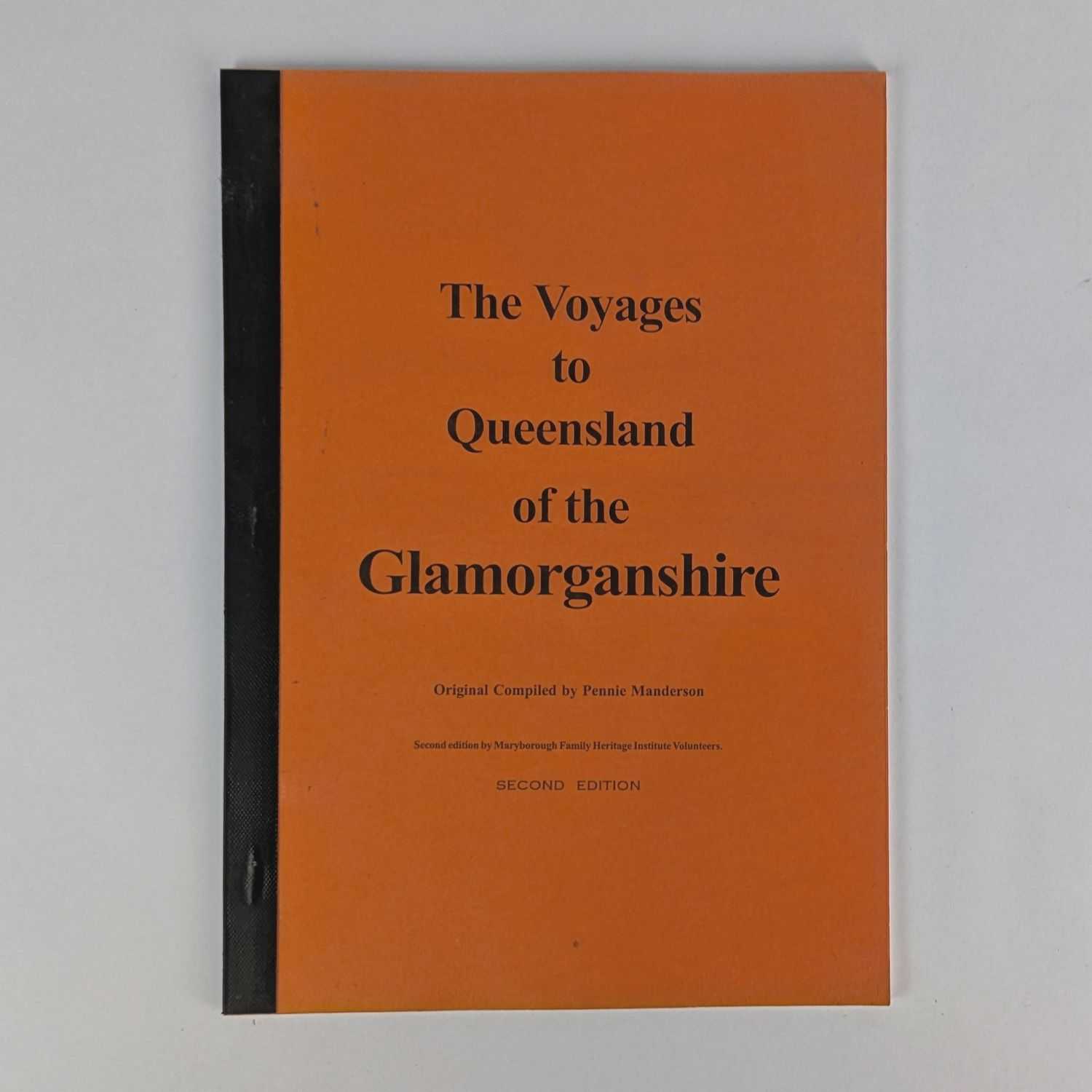 Pennie Manderson; Maryborough Family Heritage Institute Volunteers - The Voyages to Queensland of the Glamorganshire