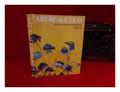 JACKSON, ANNE (HRSG.) Kunst auf Auktion; das Jahr bei Sotheby's & Parke-Bernet, 1975- - Bild 1 von 1