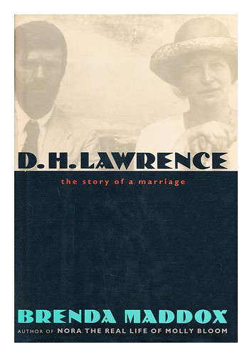 MADDOX, BRENDA D. H. Lawrence, the Story of a Marriage / by Brenda Maddox 1994 F - Photo 1 sur 1