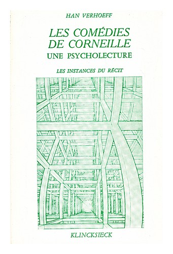 VERHOEFF, HAN Les comediies de Corneille / Han Verhoeff 1979 Erstausgabe Taschenbuch - Bild 1 von 1