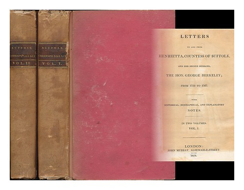 SUFFOLK, HENRIETTA HOWARD, GRÄFIN VON (1688?-1767) Briefe an und von Henriett - Bild 1 von 1