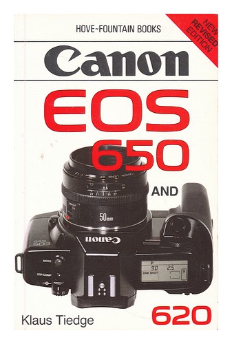 TIEDGE, KLAUS Canon E.O.S. 650 and 620 1989 Paperback - 第 1/1 張圖片