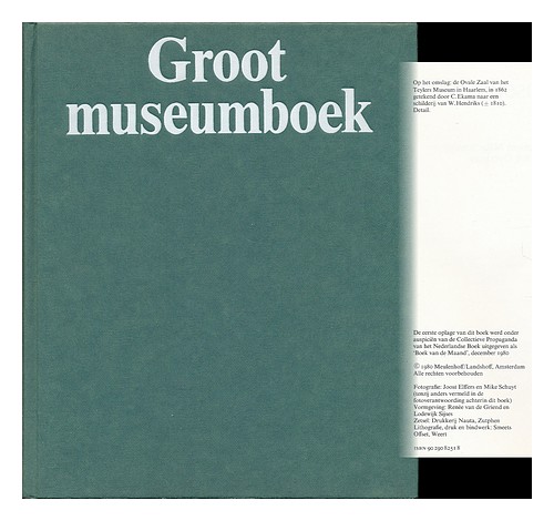 ELFFERS, JOOST Groot museumboek : geillustreerde gids langs 660 musea van Nederl - Afbeelding 1 van 1