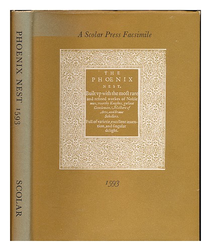LODGE, THOMAS ; BRETON, NICOLAS [ET AL.] The Phoenix nest, 1593 1973 Hardcover - Afbeelding 1 van 1