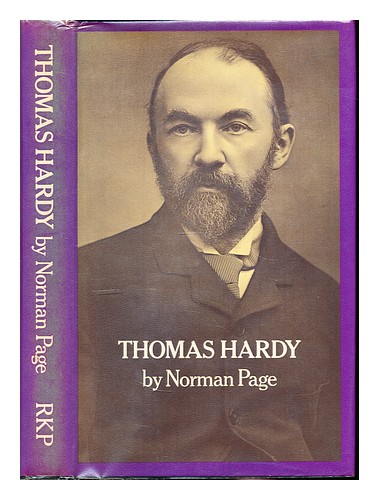 PAGE, NORMAN Thomas Hardy 1977 First Edition Hardcover - Picture 1 of 1