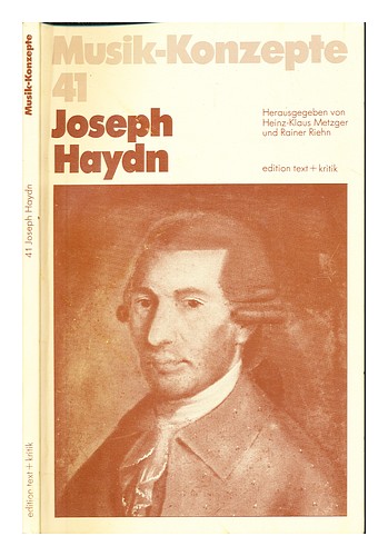 HOLZ, HENNES Joseph Haydn 1985 Erstausgabe Taschenbuch - Bild 1 von 1