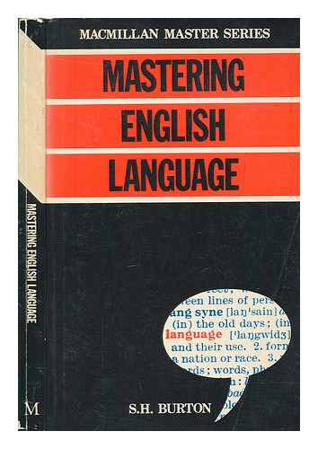 BURTON, S. H. (SAMUEL HOLROYD) Mastering English language / S.H. Burton 1982 Pap - Picture 1 of 1