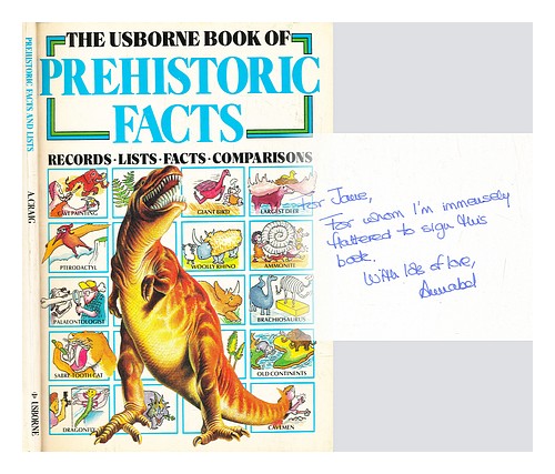 CRAIG, ANNABEL. GIBSON, TONY The Usborne book of prehistoric facts 1986 First Ed - Picture 1 of 1