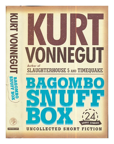 VONNEGUT, KURT Bagombo snuff box : uncollected short fiction / Kurt Vonnegut 199 - Picture 1 of 1