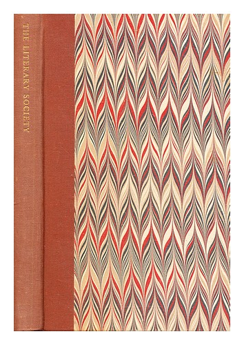 LITERARY SOCIETY (LONDON, ENGLAND) The Literary Society : rules & members, 1958 - Zdjęcie 1 z 1