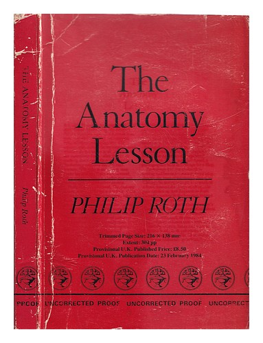 ROTH, PHILIP The anatomy lesson / Philip Roth 1984 Paperback | eBay