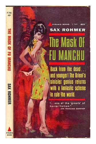 ROHME, SAX The Mask of Fu Manchu 1962 Paperback - Picture 1 of 1