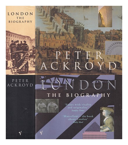 ACKROYD, PETER London: Eine Biographie 2001 Erstausgabe Taschenbuch - Peter Ackroyd