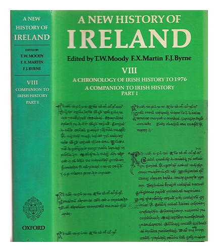 MOODY, T. W.  A new history of Ireland: vol. VIII A chronology of Irish history - Photo 1/1