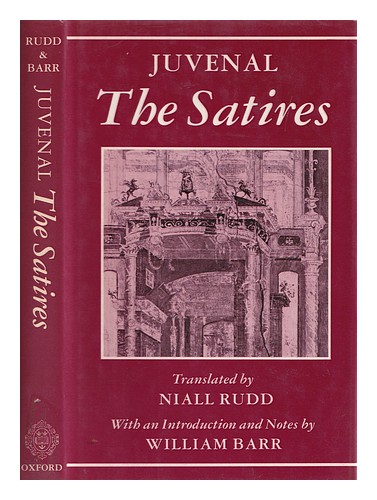 JUVENAL The satires of Juvenal 1991 First Edition Hardcover - Afbeelding 1 van 1