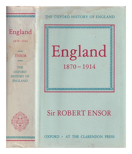 ENSOR, R. C. K. (ROBERT CHARLES KIRKWOOD) (1877-1958) Inglaterra, 1870-1914 / R.C.K - Imagen 1 de 1