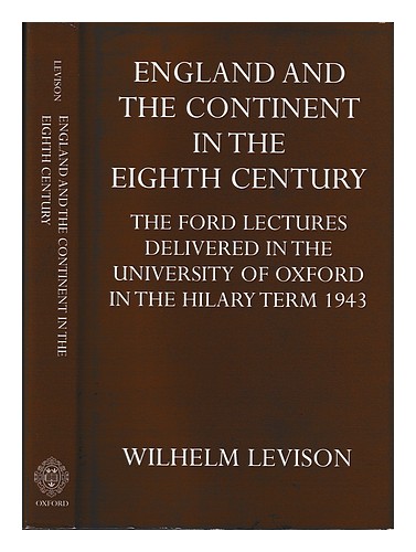 LEVISON, WILHELM (1876-1947) England und der Kontinent im 8. Jahrhundert: t - Bild 1 von 1