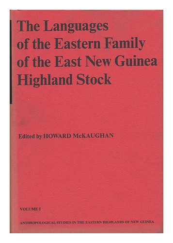 MCKAUGHAN, HOWARD (1922-) ED. The Languages of the Eastern Family of the East Ne - Picture 1 of 1