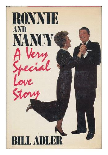 ADLER, BILL (1929-) Ronnie and Nancy : a Very Special Love Story 1985 First Edit - Zdjęcie 1 z 1
