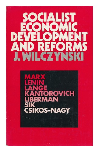 WILCZYNSKI, JOZEF (1922-) Sozialistische Wirtschaftsentwicklung und Reformen, aus Exten - Bild 1 von 1